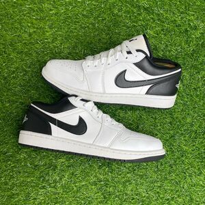 Air Jordan 1 Low White Black Size 8 Men